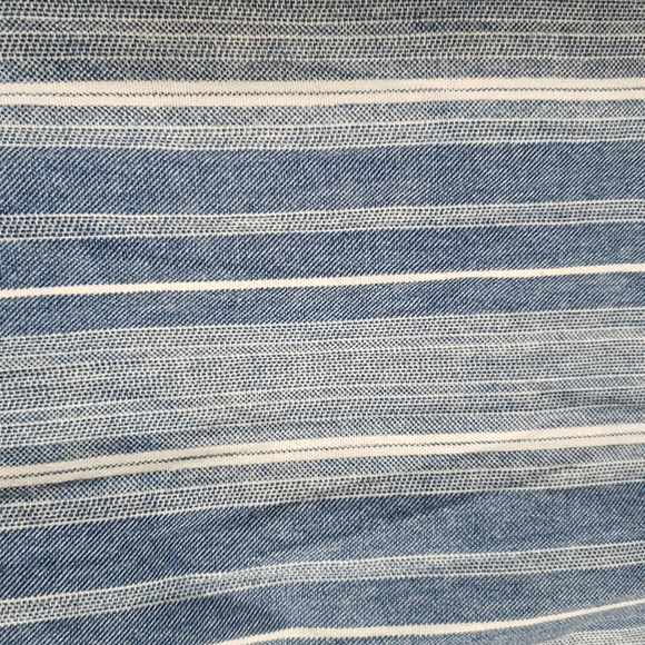 Rewash Linen Blend Stripe¹ Wide Leg Pants Sz M - Picture 4 of 14